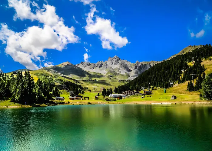 Апартаменты Beau Vue Splendide 3 Vallees Champoulet d'en Haut